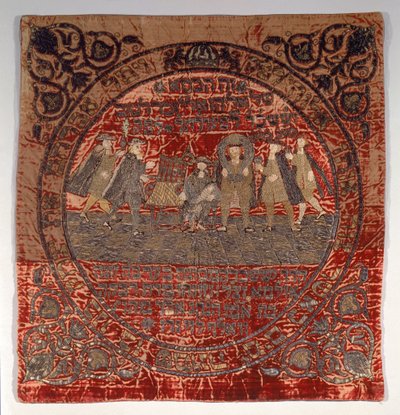 Unbekannter Künstler, Hersteller - Beschneidungskissenbezug von Unbekannt Unbekannt